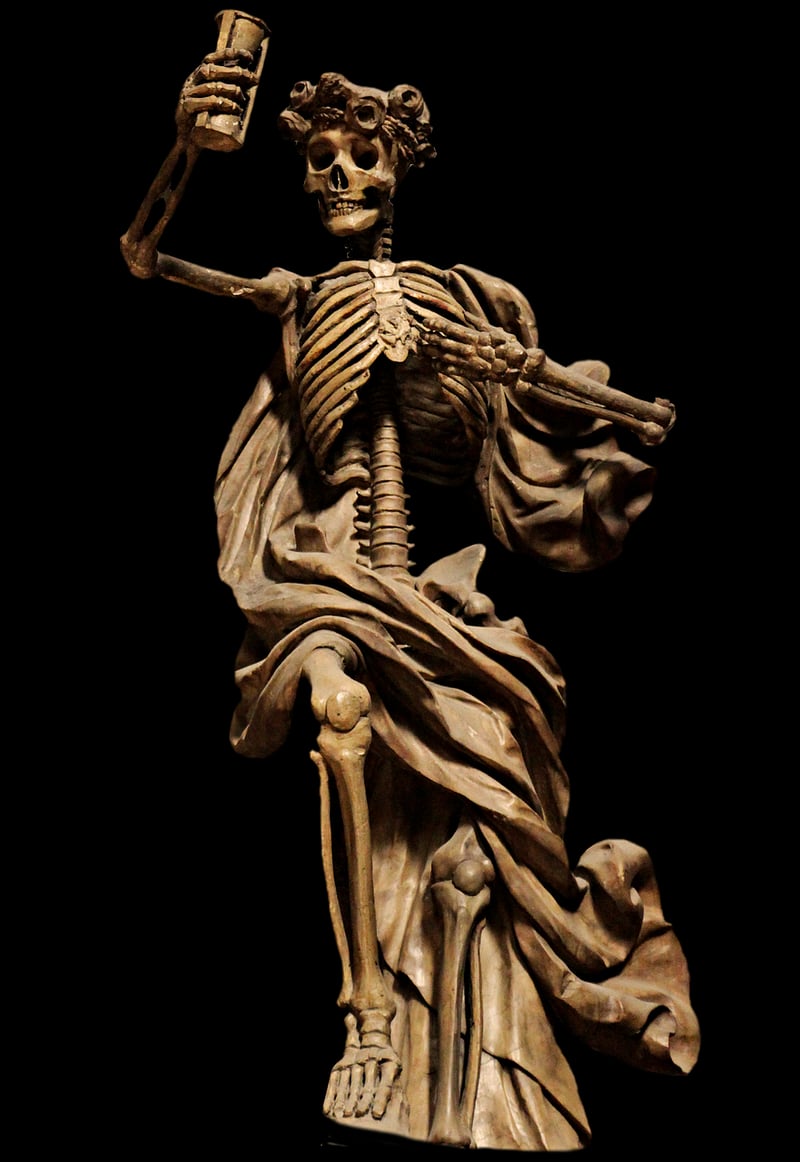 H.G. Wells Time Machine Sculpture